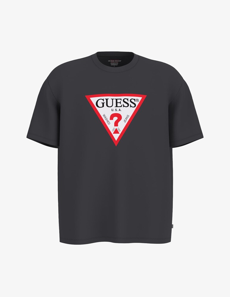 Guess Jeans Maglietta oversize big triangle