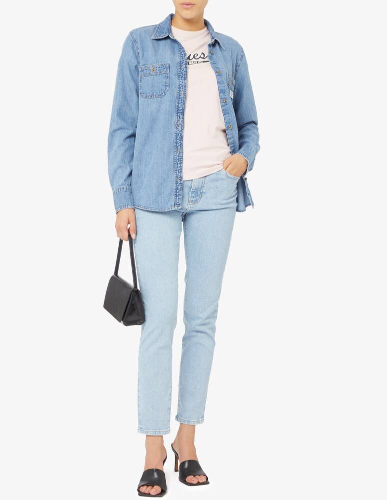 Guess Jeans T-shirt Con Scritta Regolare GJ