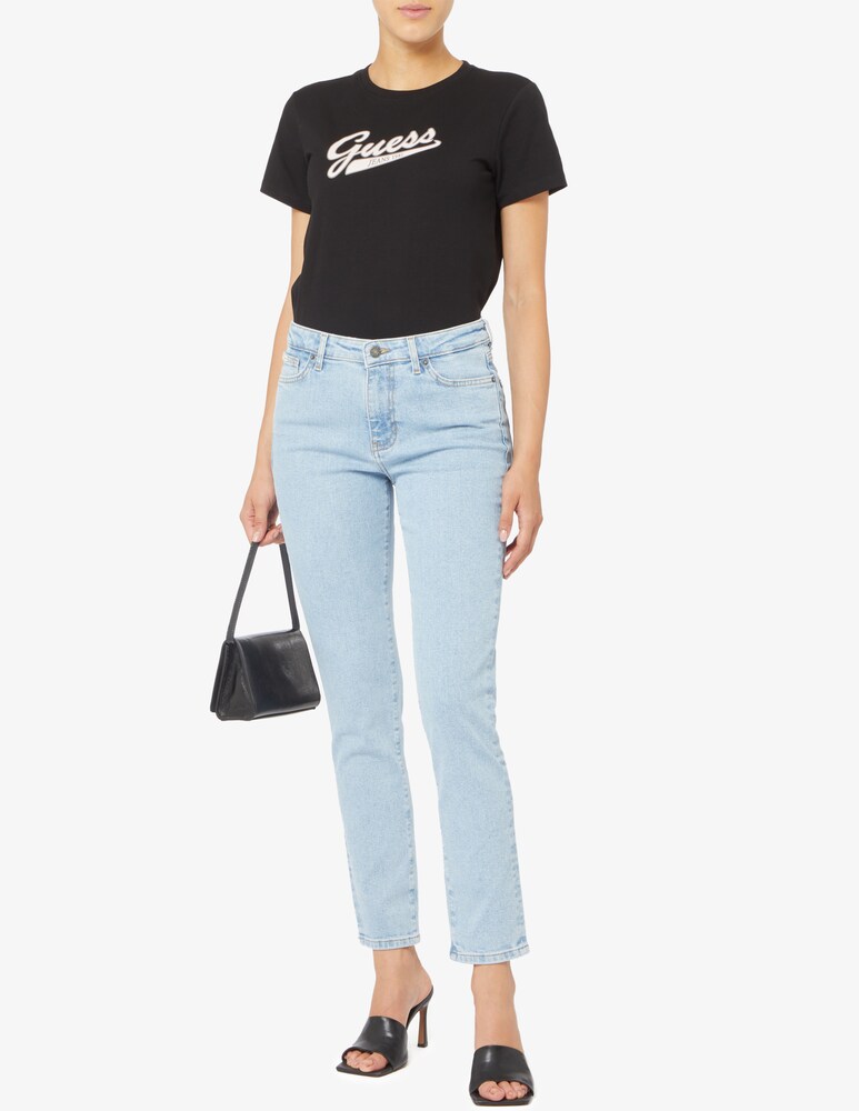 Guess Jeans T-shirt Con Scritta Regolare GJ