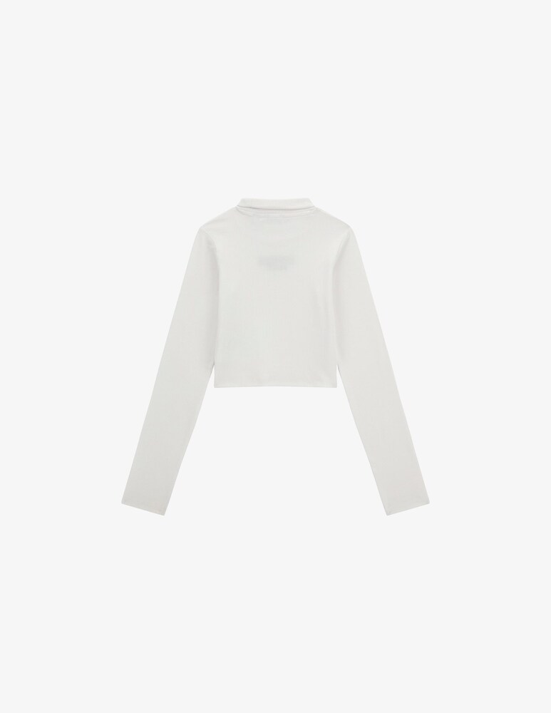 Guess Maglietta A Costine Elasticizzate