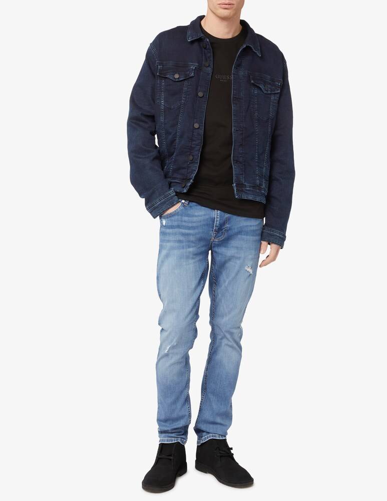 Guess Maglietta Regular Fit Aidy Scrittina Centrale