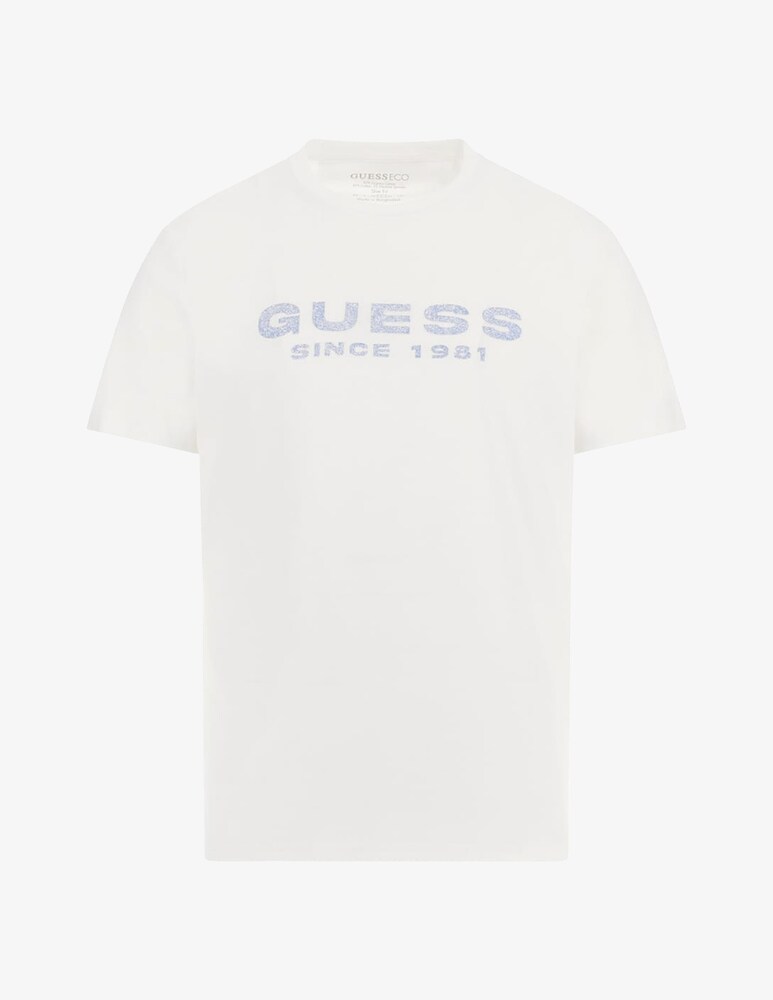 Guess Maglietta slim scritta centrale