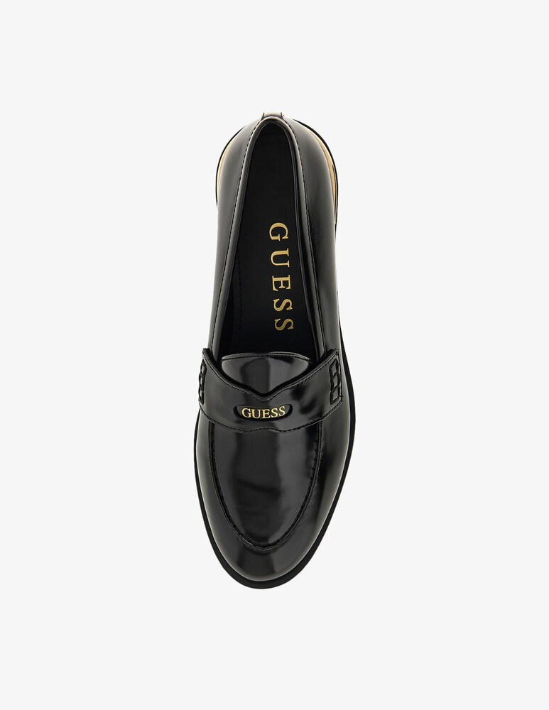 Guess Mocassino In Vernice Kaine