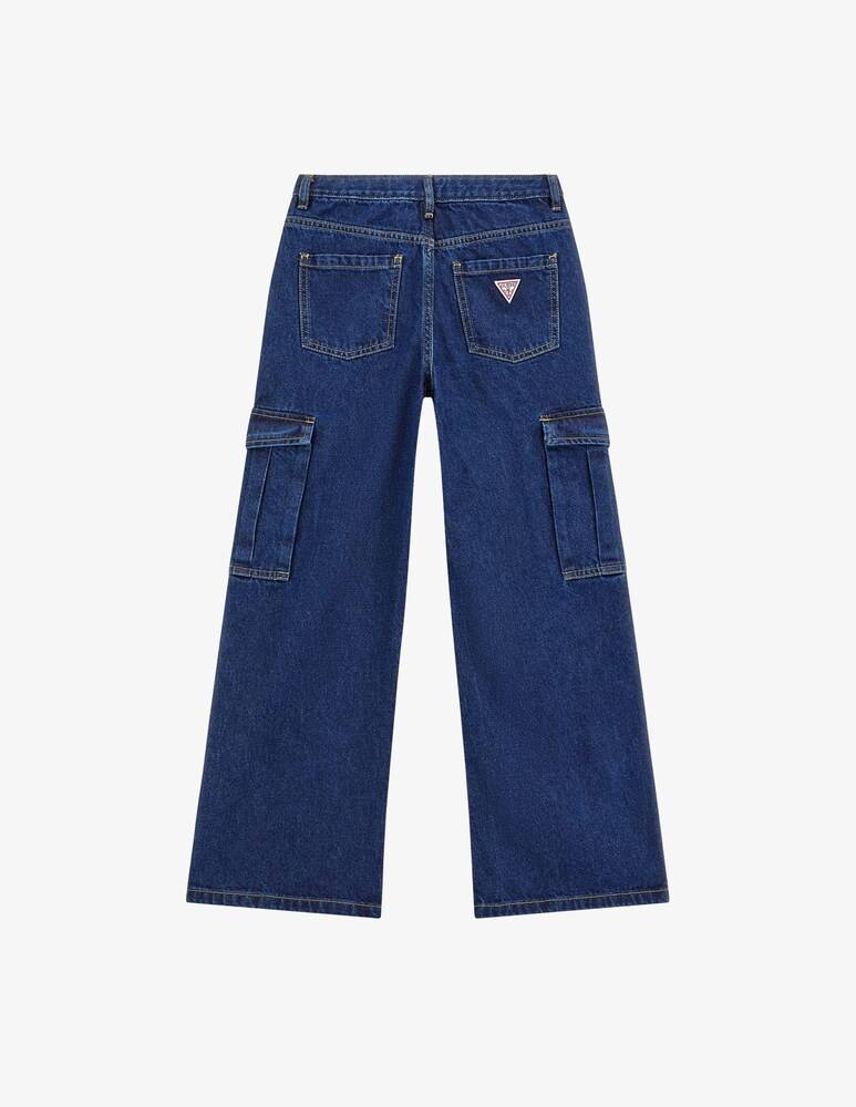 Guess Pantaloni Cargo In Denim