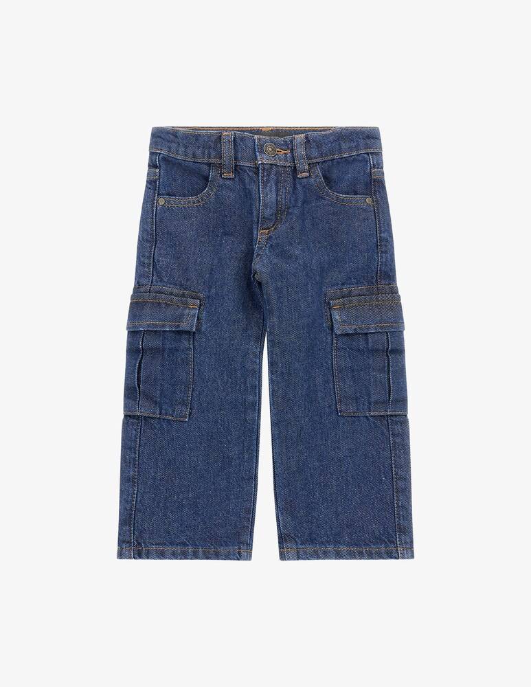 Guess Pantaloni cargo rigidi in denim