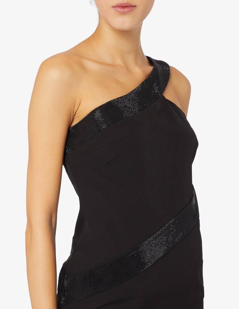 HALSTON Abito Mini Auriel In Stretch