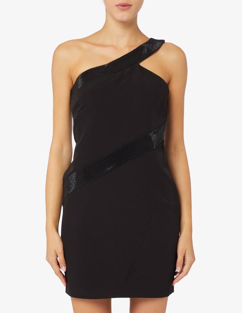 HALSTON Abito mini Auriel in stretch
