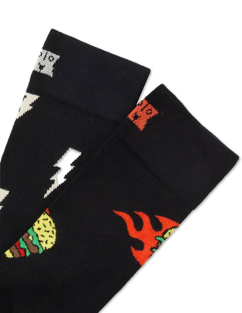 Happy Socks Gift Set Calzini 2-pack Blast Off Burger