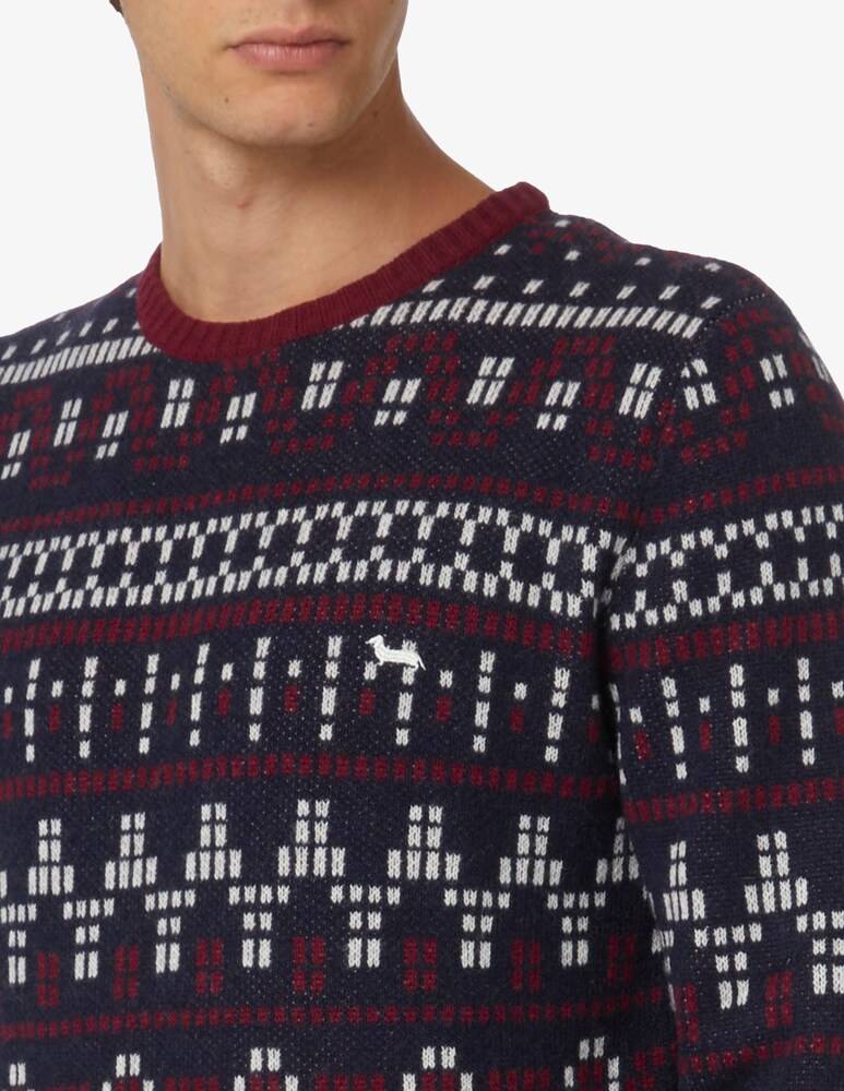 Harmont & Blaine Maglia Disegni Jaquard