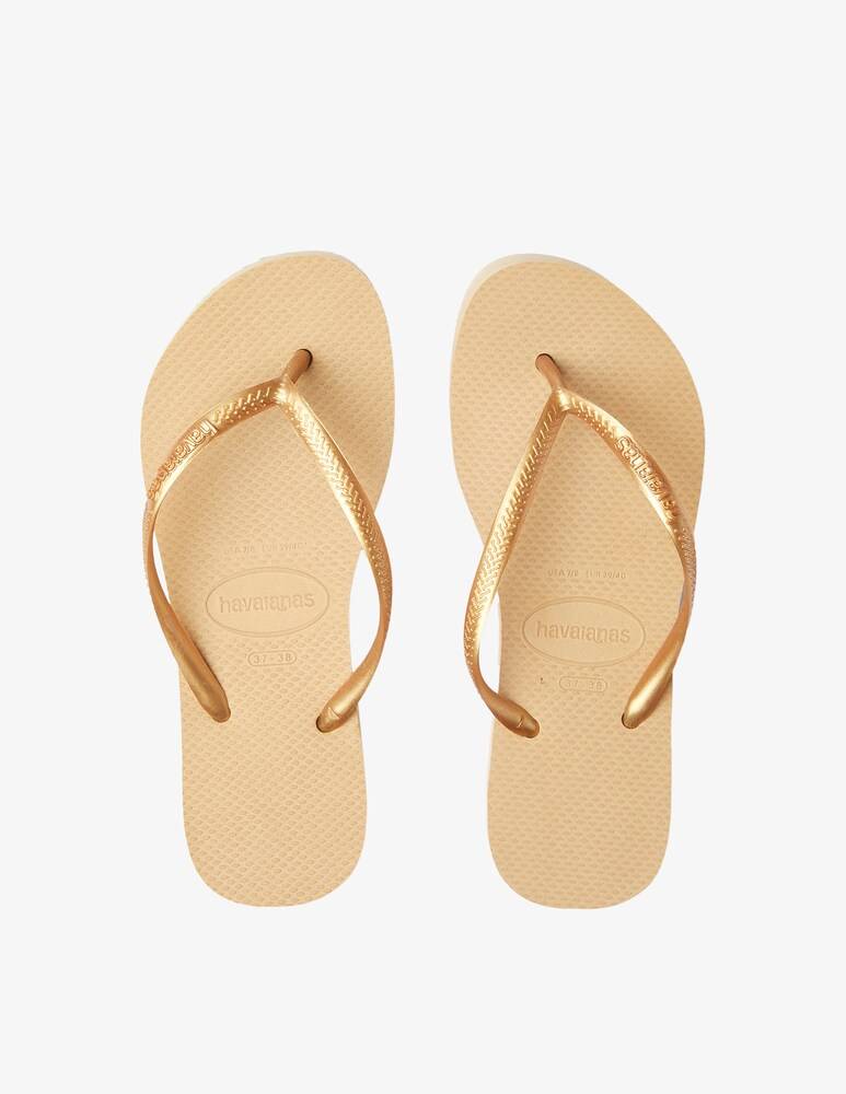 Havaianas Infradito Flatform Slim - Oro