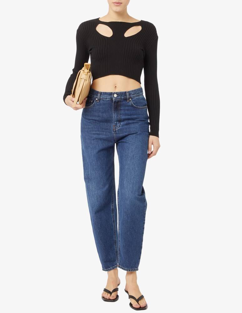 HAVEONE Maglia Crop Cut