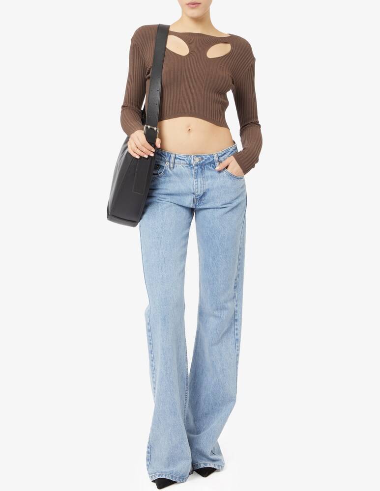 HAVEONE Maglia Crop Cut