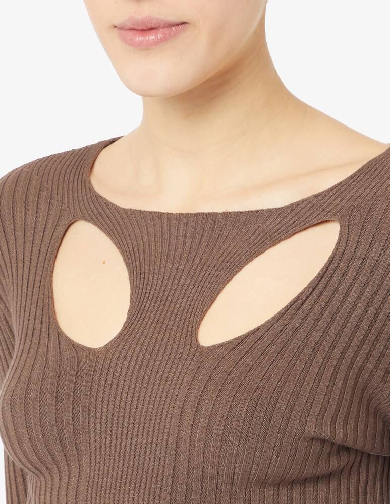 HAVEONE Maglia Crop Cut