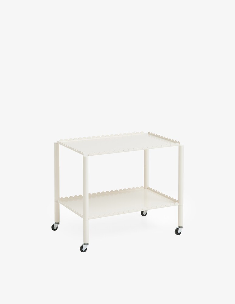 Hay Arcs Trolley Low Eggshell