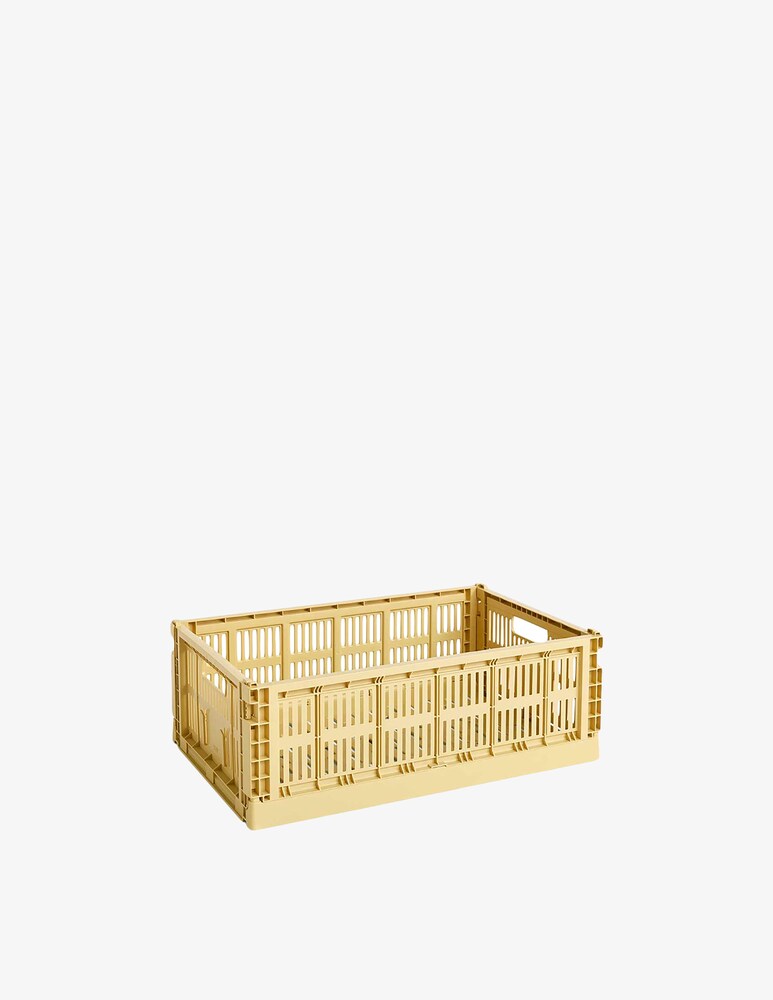 Hay Colour Crate L Contenitore - Oro