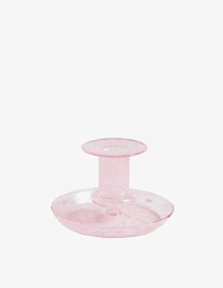 Hay Flare Stripe Portacandele - Rosa