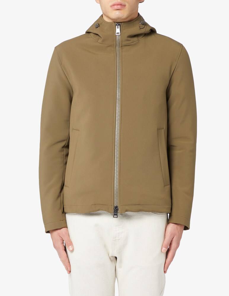 Herno Giacca bomber cappuccio neoprene