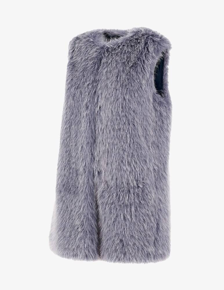Herno Gilet In Finta Pelliccia