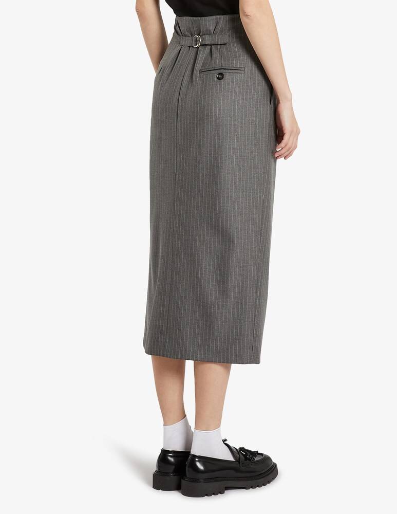 IBlues Berg Gonna Longuette Con Spacco