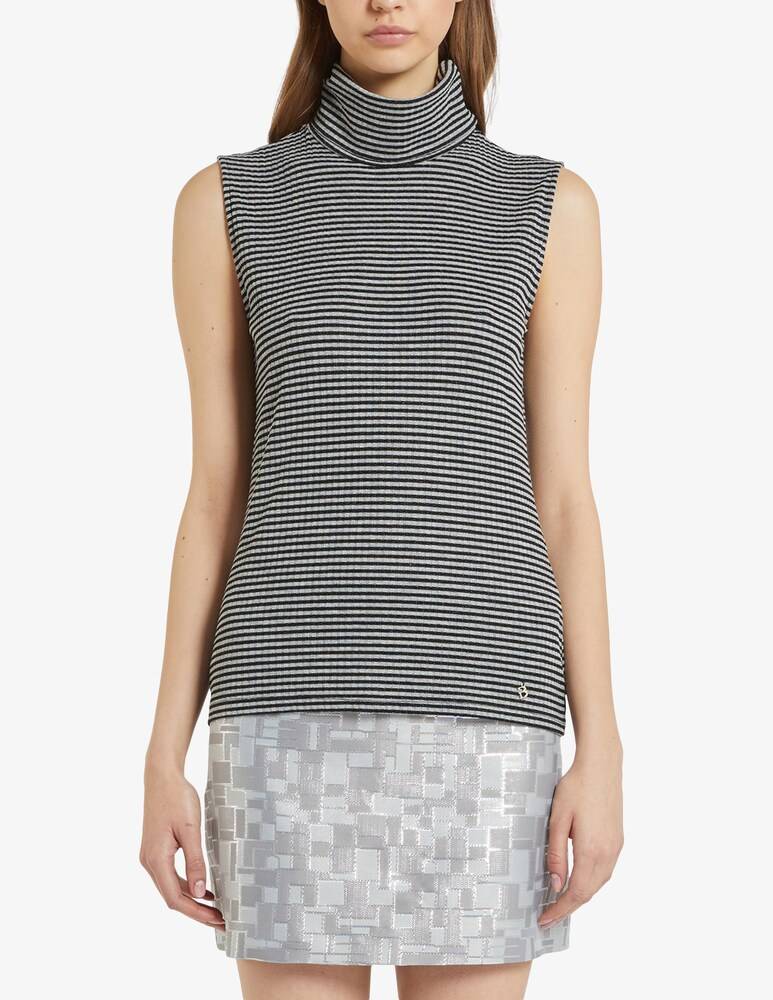 iBlues Esordio top senza manica collo alto