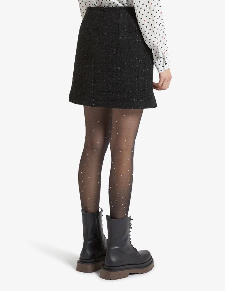 IBlues Marica Minigonna Stuoia Lurex