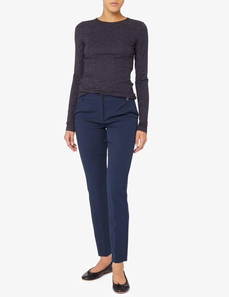 IBlues Piovra Maglietta In Lurex Rigata