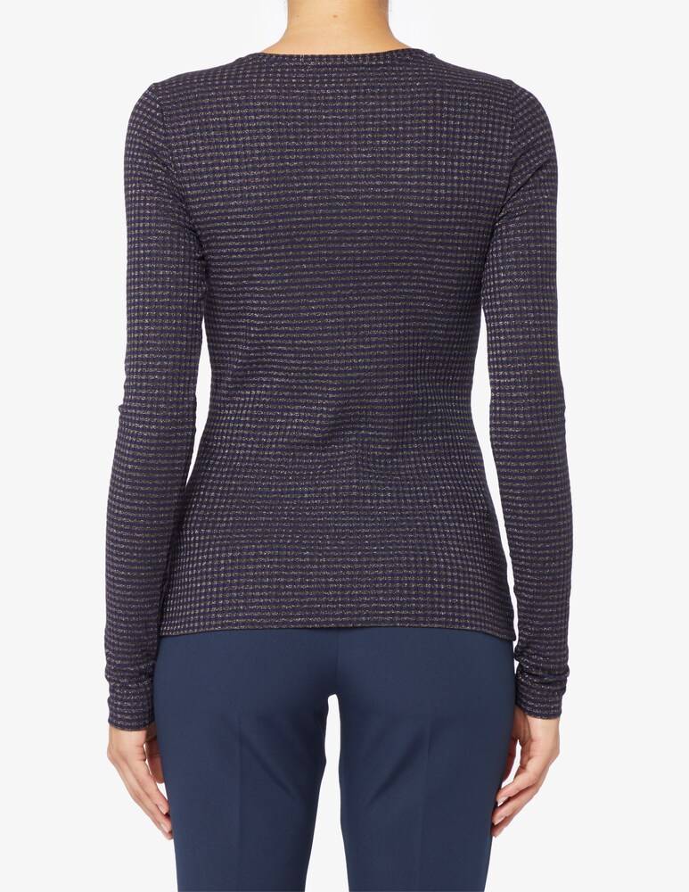 IBlues Piovra Maglietta In Lurex Rigata