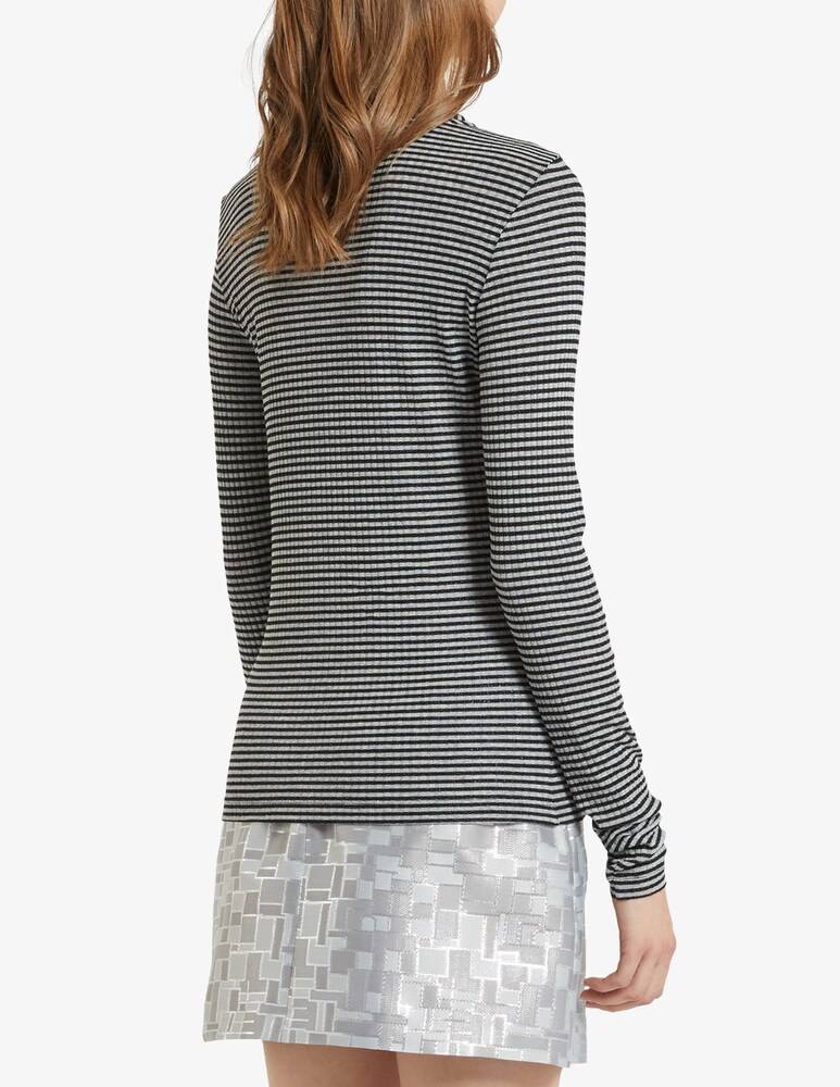 IBlues Piovra Maglietta In Lurex Rigata