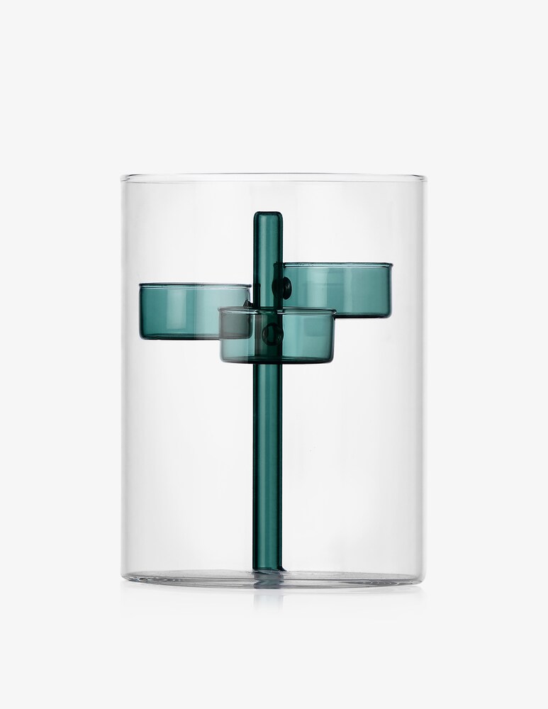 Ichendorf Iris Tealight 3 Cand. Petrol