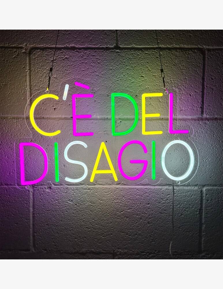 Insulti Luminosi C E Del Disagio Led Luminoso