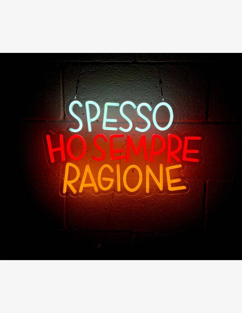 Insulti Luminosi Spesso Ho Sempre Ragione Led Luminoso