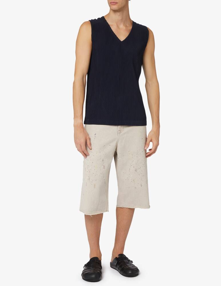 Issey Miyake Gilet Scollo A V