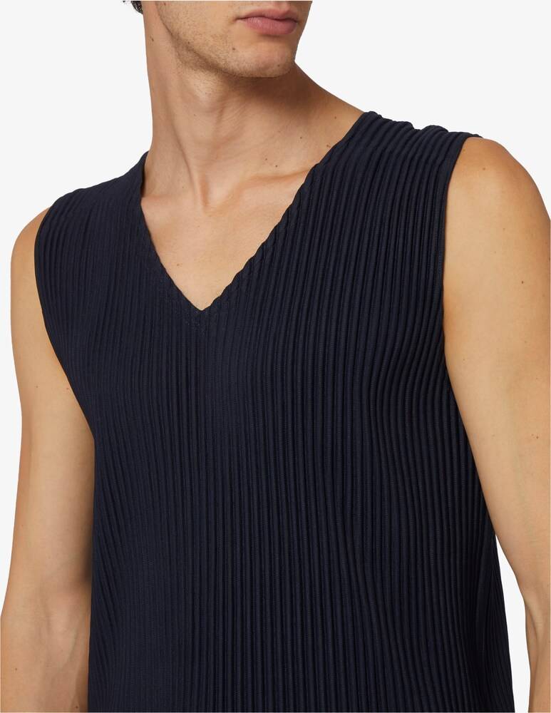 Issey Miyake Gilet Scollo A V