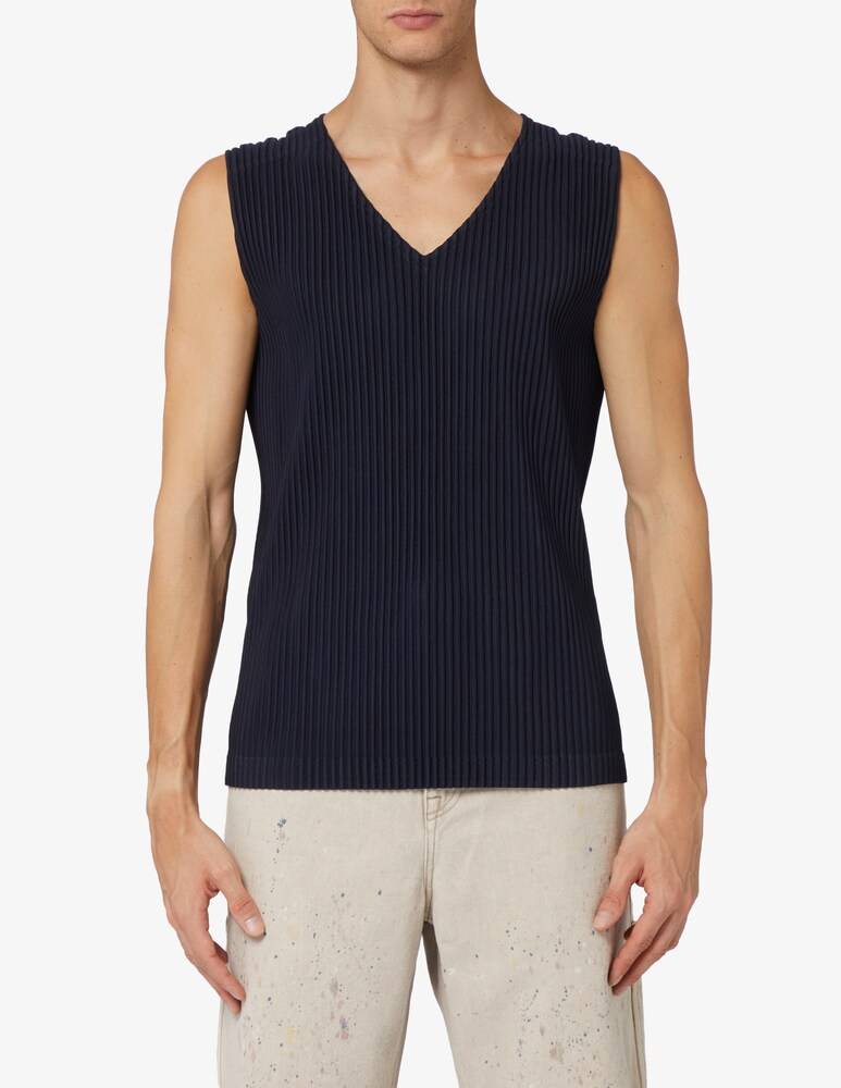 Issey Miyake Gilet scollo a v