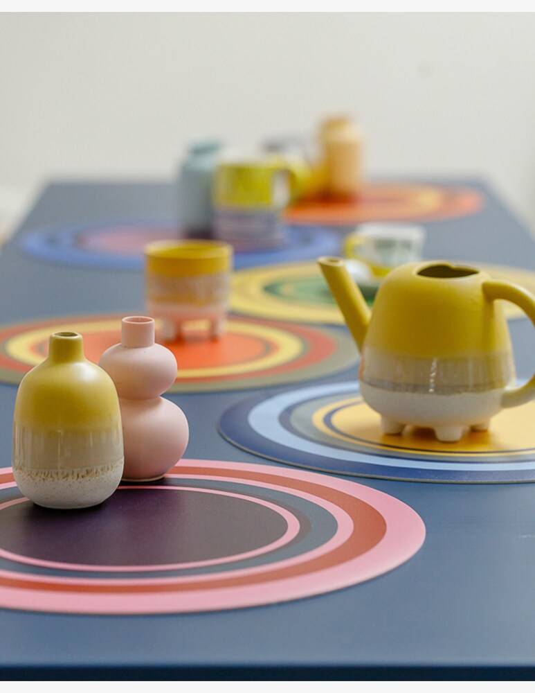 It's A Little Story Tovaglietta Round Bluebottle