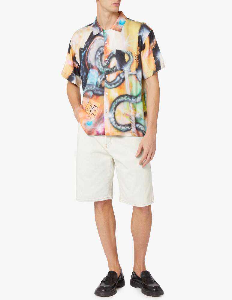 Iuter Camicia Maniche Corte Slime