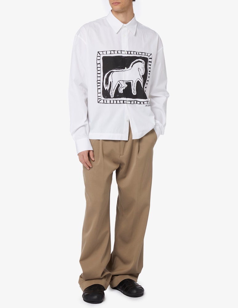 Jacquemus Camicia La Chemise Papier