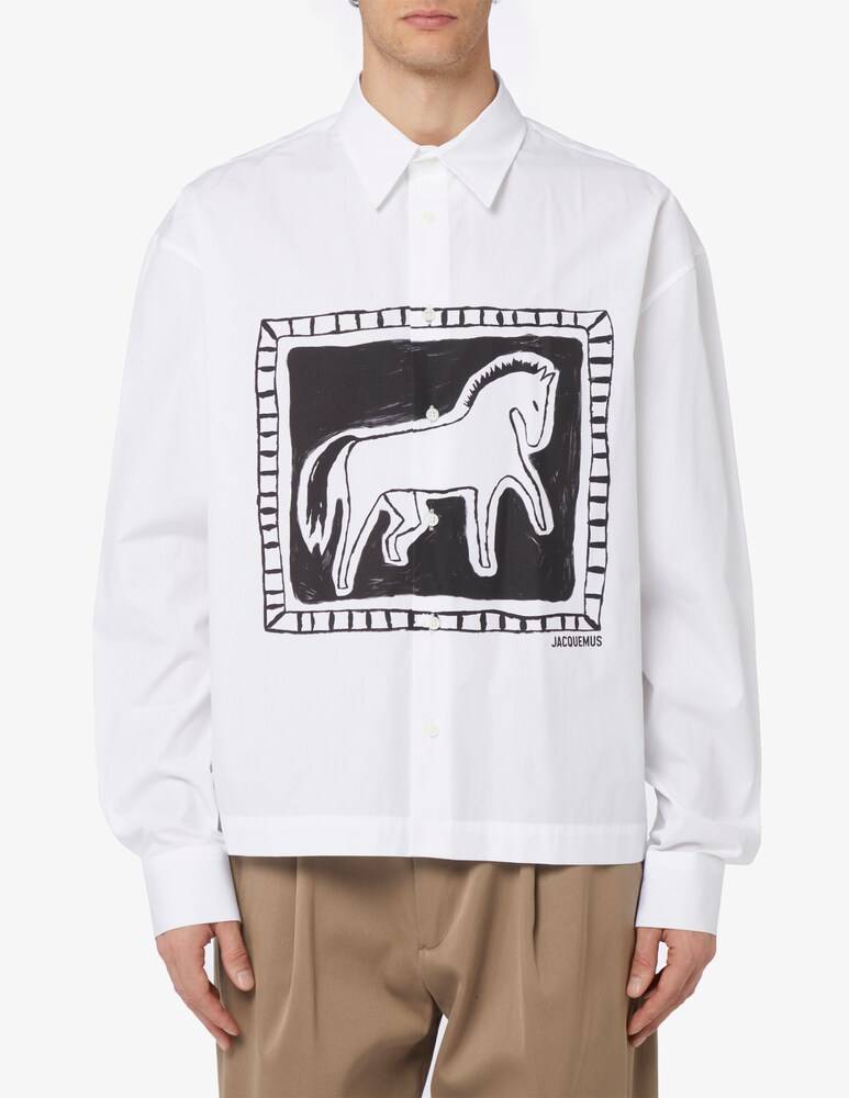 Jacquemus Camicia la chemise papier