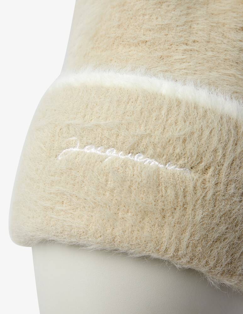 Jacquemus Cappello Bucket Bonnet Cuff - Beige