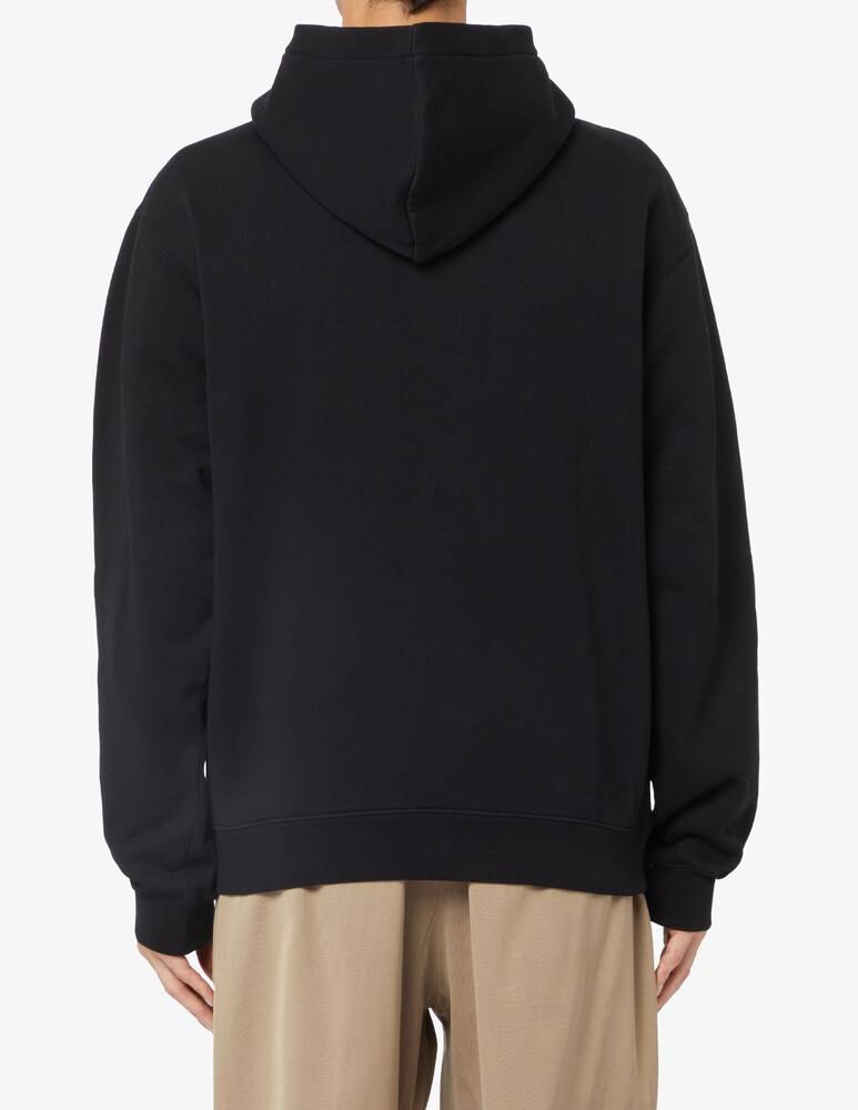 Jacquemus Felpa Cappuccio Con Logo Piccolo