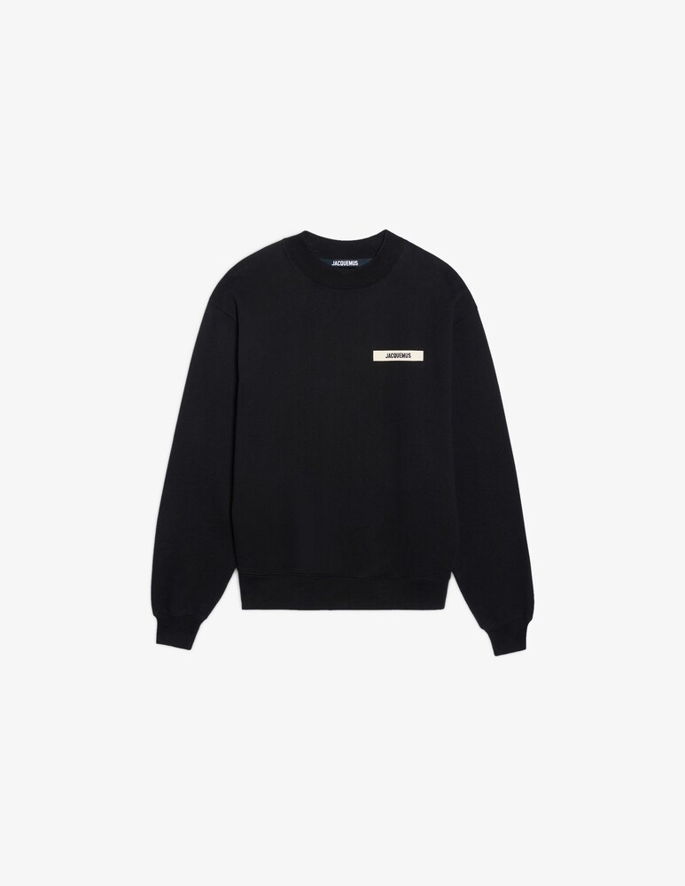 Jacquemus Felpa le sweatshirt gros grain