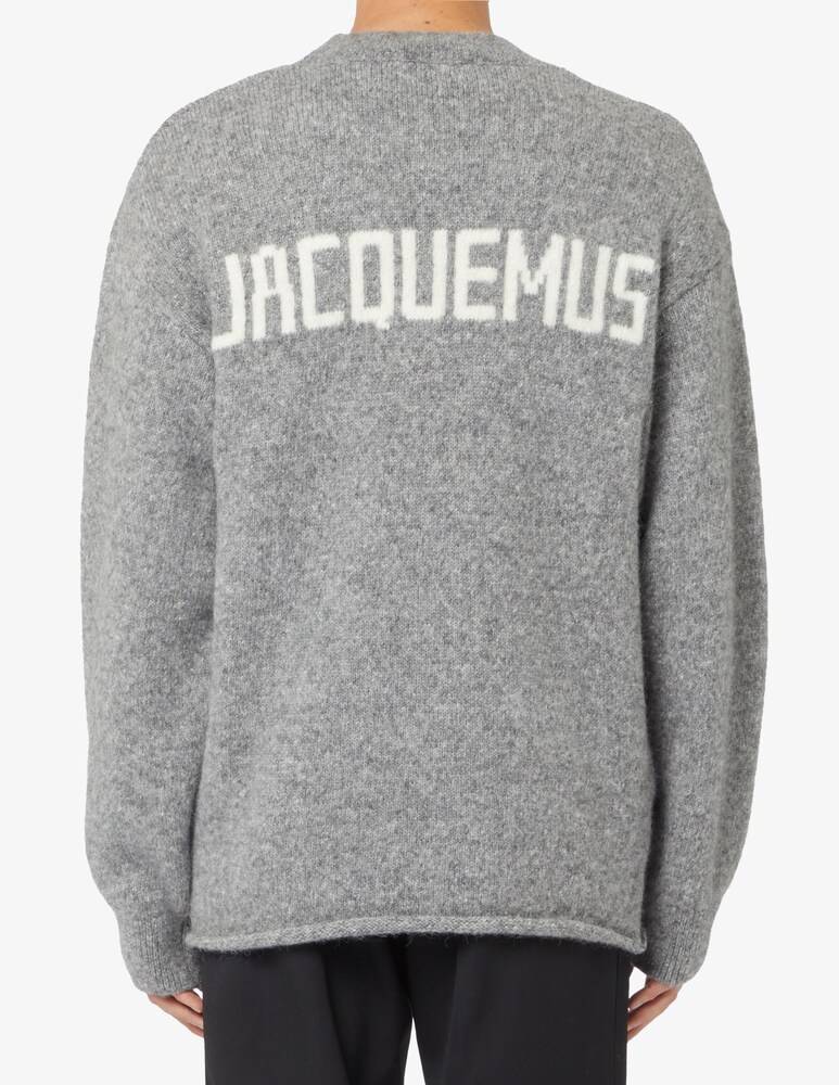 Jacquemus Maglia Girocollo Logo Retro