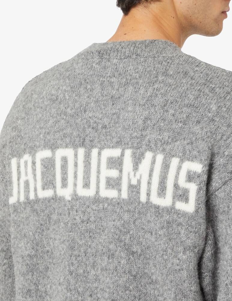 Jacquemus Maglia Girocollo Logo Retro