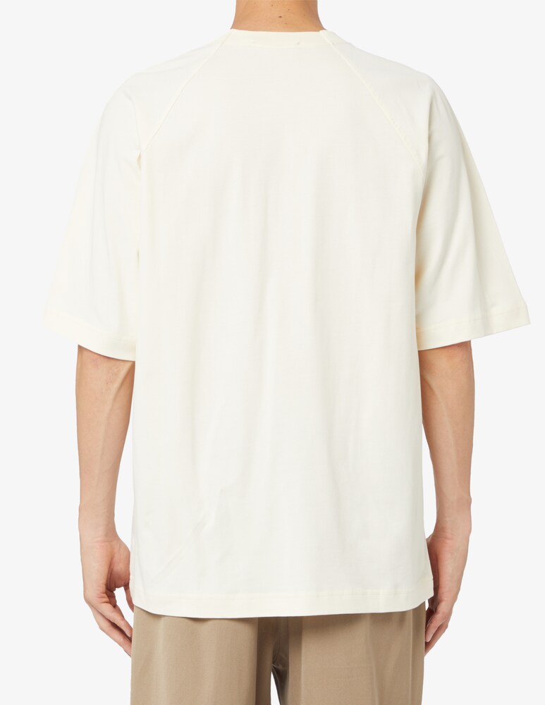 Jacquemus Maglietta Typo Logo Ton Sur Tone