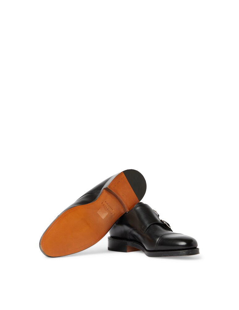 John Lobb Scarpa In Pelle William Con Doppia Fibbia