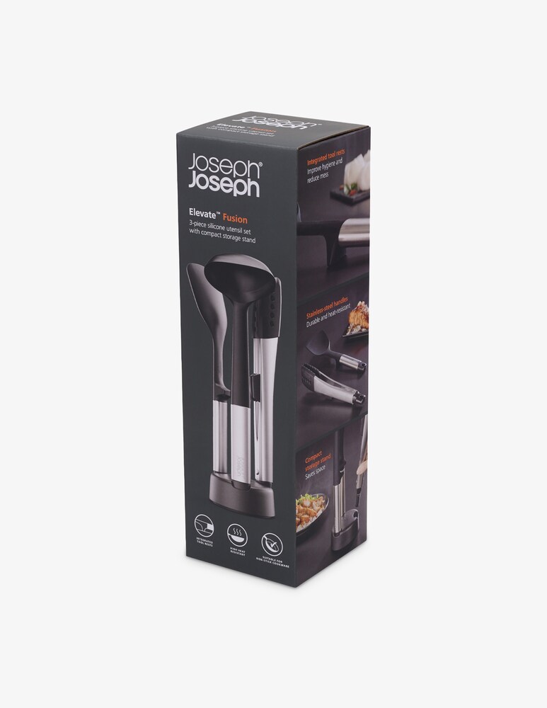 Joseph Joseph Elevate Fusion 3pc Silicone Set W/stand