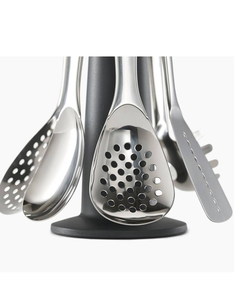 Joseph Joseph Elevate Steel Carousel Set Di 6 Utensili - Nero