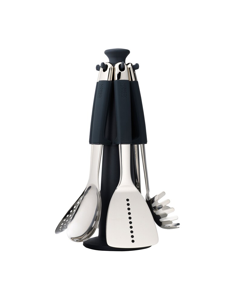 Joseph Joseph Elevate Steel Carousel Set Di 6 Utensili - Nero