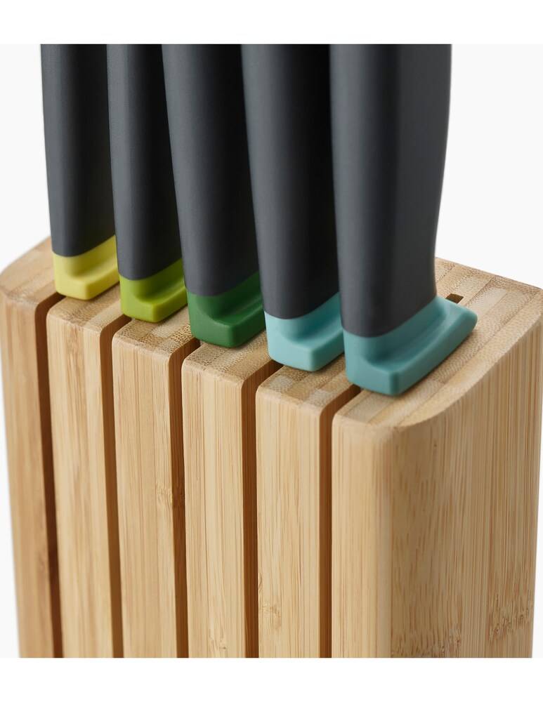 Joseph Joseph Elevate™ Set Di Coltelli Da 5 Pezzi Con Ceppo Portacoltelli - Multicolor