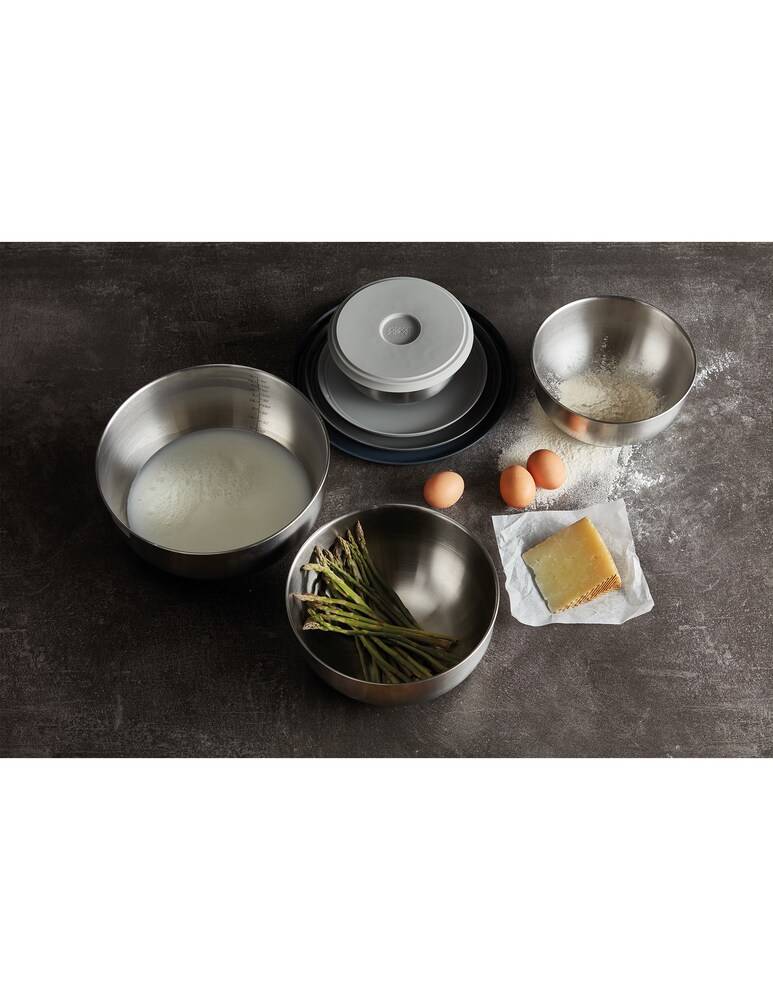 Joseph Joseph Nest 100 Prep&Store Set Contenitori - Argento